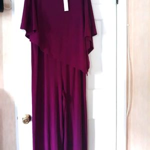 Chico's Magenta Jumpsuit Sz 2